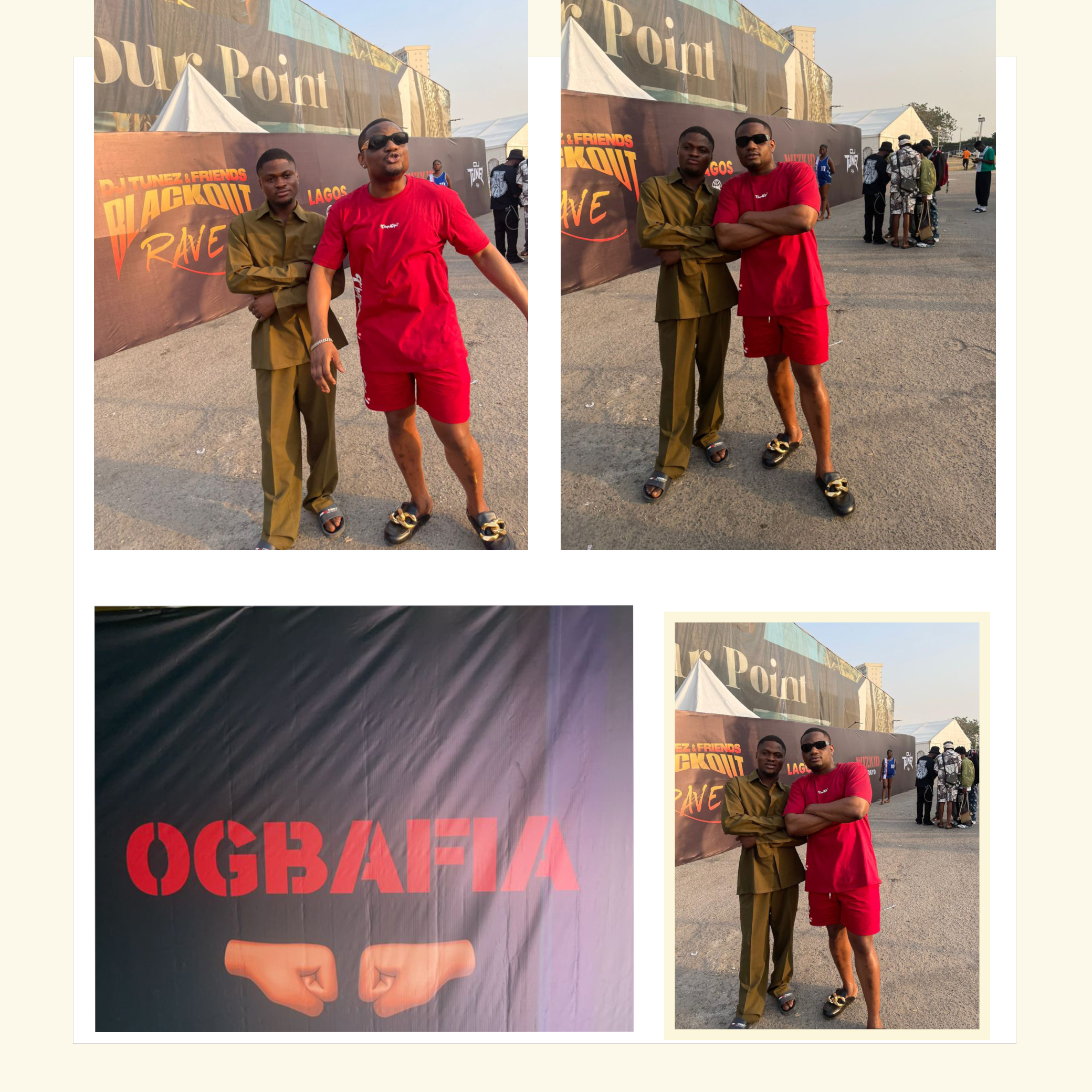 Blackout 2024 backstage