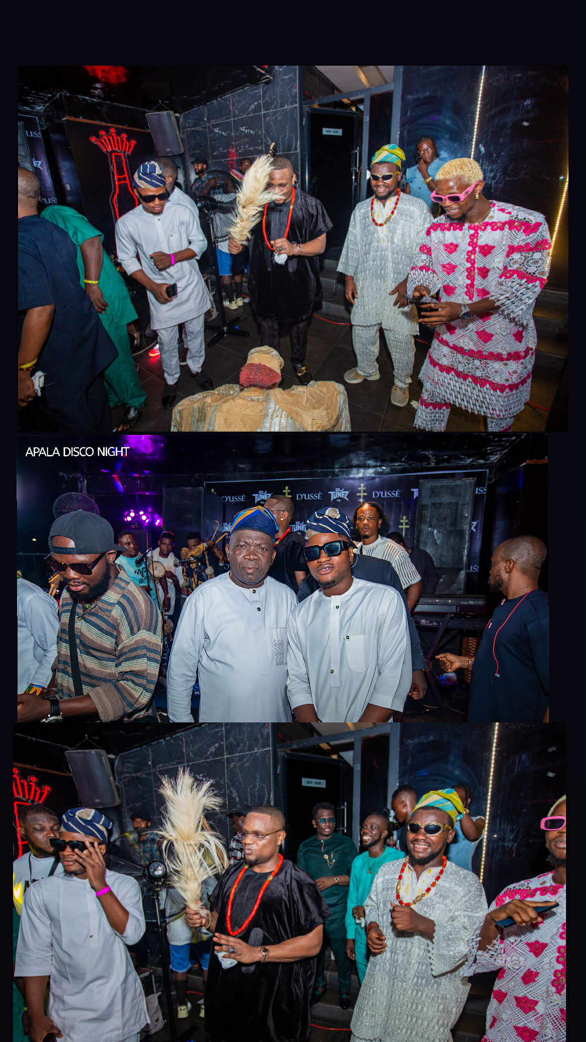 Apala Disco backstage