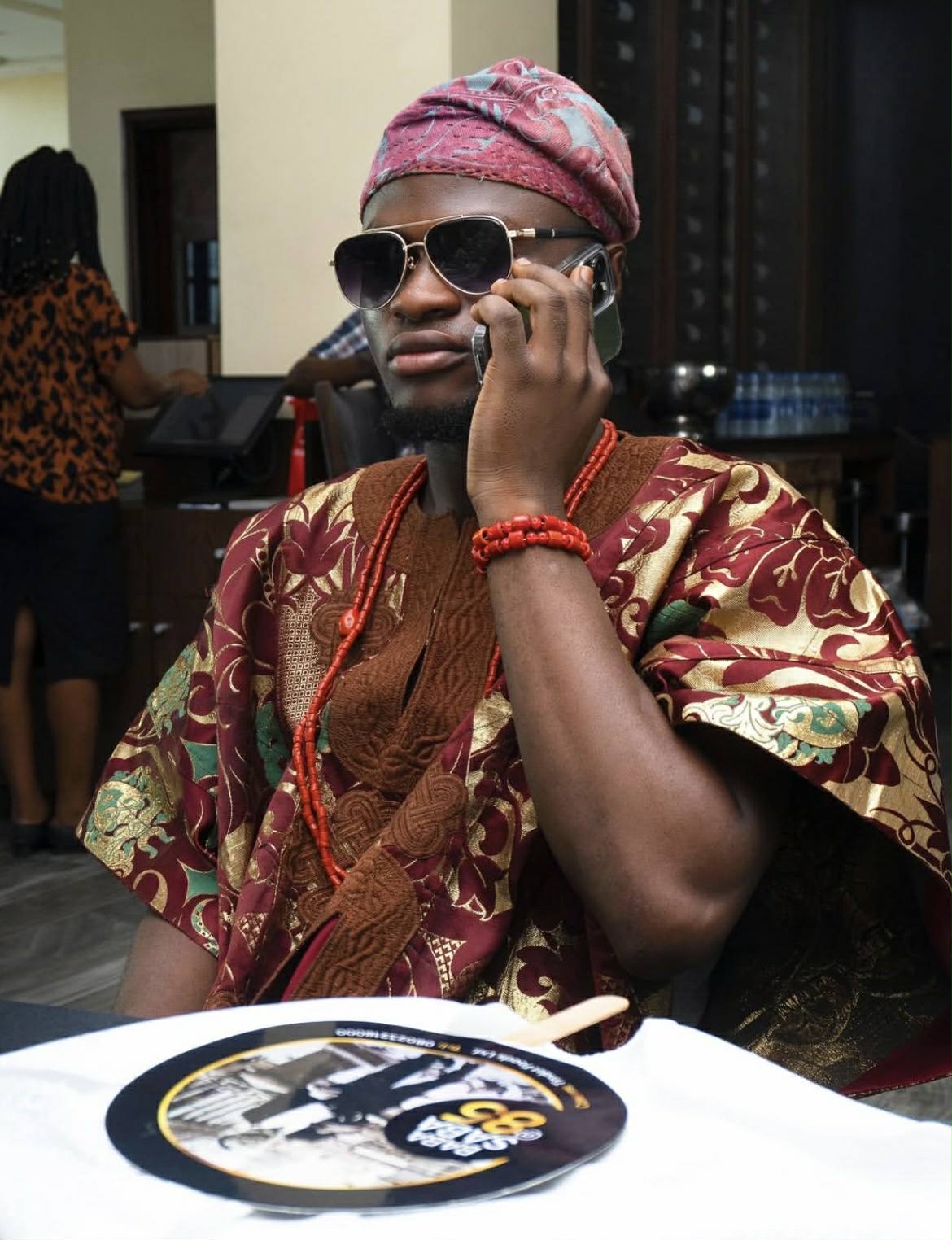 Apala Disco backstage